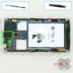 How to disassemble Sony Ericsson Xperia X10, Step 6/1