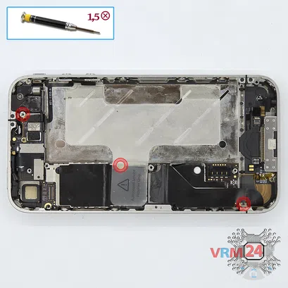 How to disassemble Apple iPhone 4, Step 9/1