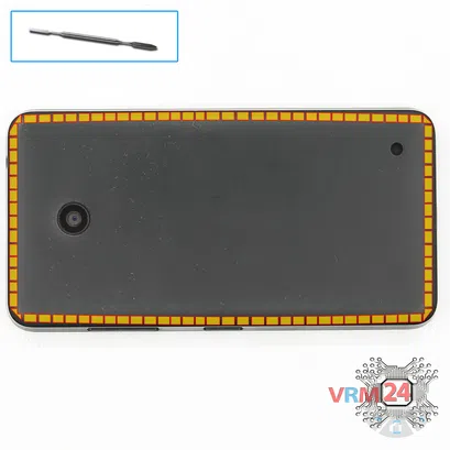 How to disassemble Nokia Lumia 630 RM-978, Step 1/1