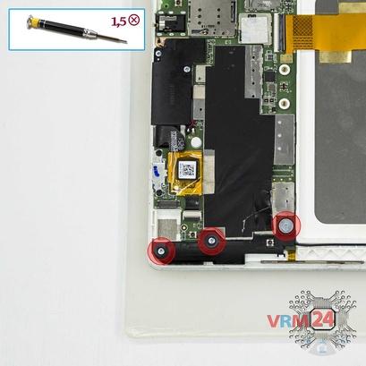 How to disassemble Lenovo Tab 2 A8-50, Step 7/1