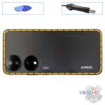 How to disassemble Honor X7b, Step 3/1