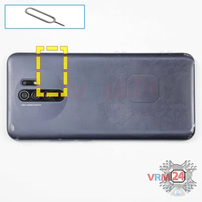 How to disassemble Xiaomi Redmi 9, Step 2/1