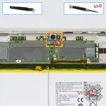 How to disassemble Huawei MediaPad M2 10'', Step 14/1