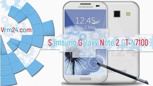 Revisión técnica Samsung Galaxy Note 2 GT-N7100