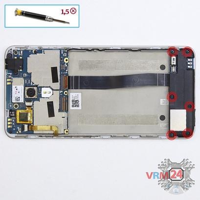 How to disassemble Meizu M3s mini Y685H, Step 6/1