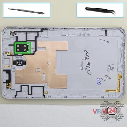 How to disassemble Samsung Galaxy Tab A 7.0'' SM-T285, Step 2/1