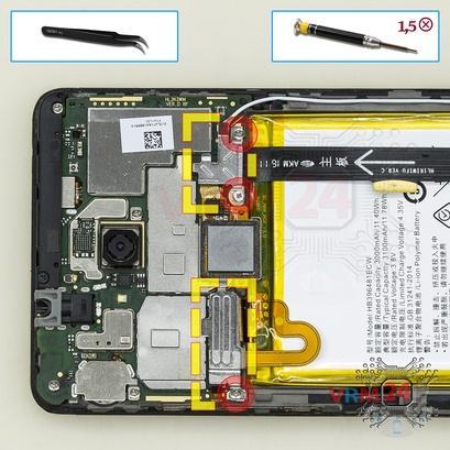 How to disassemble Huawei GR5, Step 4/1
