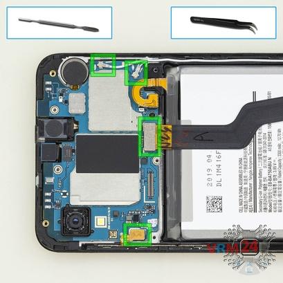 Cómo desmontar Samsung Galaxy A10 SM-A105, Paso 11/1