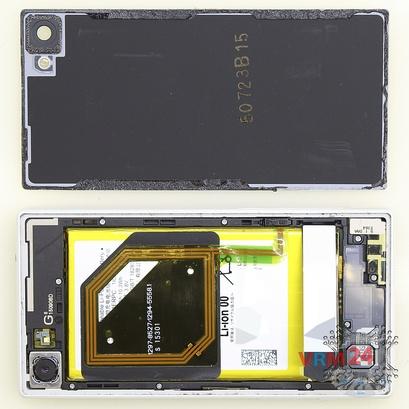 Cómo desmontar Sony Xperia Z5 Compact, Paso 2/2
