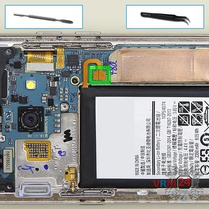 How to disassemble Samsung Galaxy A3 (2017) SM-A320, Step 5/1