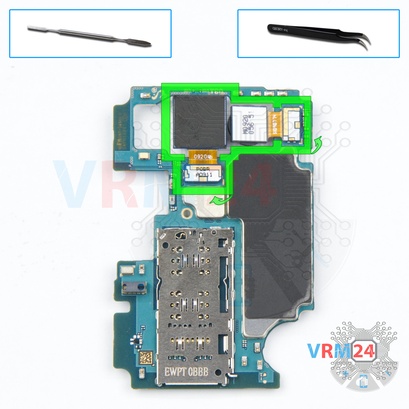 How to disassemble Samsung Galaxy M51 SM-M515, Step 14/1