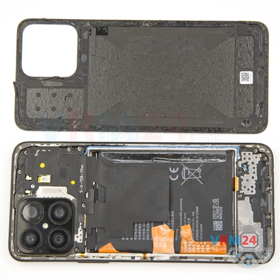 How to disassemble HONOR X8, Step 3/2