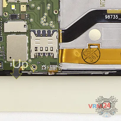 How to disassemble Lenovo Vibe P1m, Step 9/4