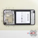 How to disassemble Meizu U20 U685Q, Step 3/3