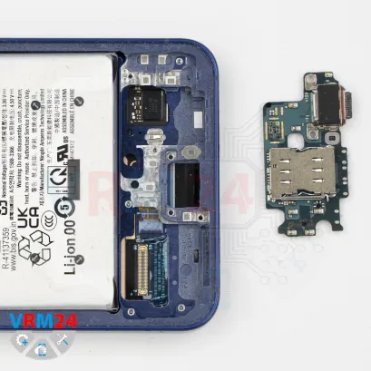 How to disassemble Samsung Galaxy S25 SM-S931, Step 11/2