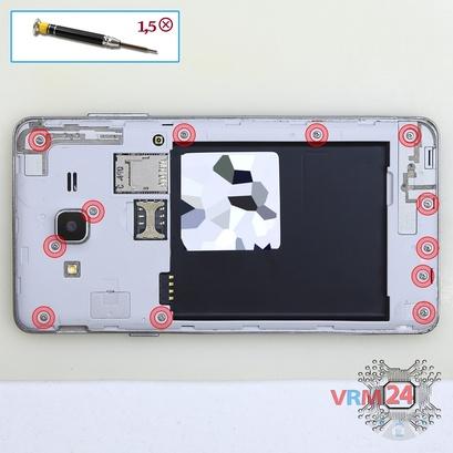 How to disassemble Samsung Galaxy On7 SM-G6000, Step 3/1
