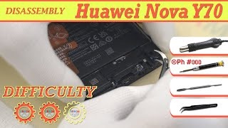 Huawei Nova Y70 MGA-LX9N Disassembly Take apart | In detail