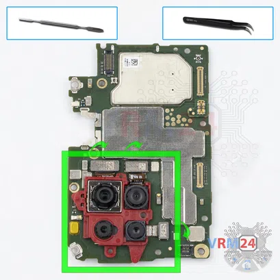 Как разобрать Huawei P40 Lite, Шаг 15/1