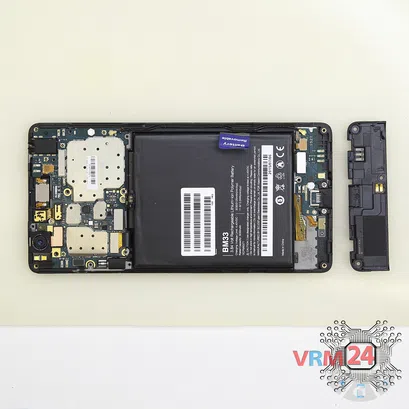 How to disassemble Xiaomi Mi 4i, Step 7/3