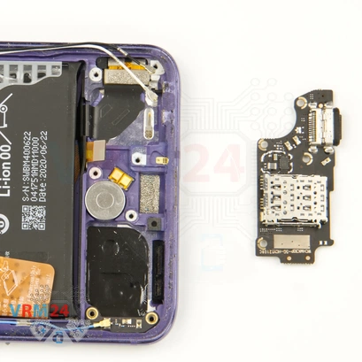 How to disassemble Xiaomi POCO F2 Pro, Step 17/2