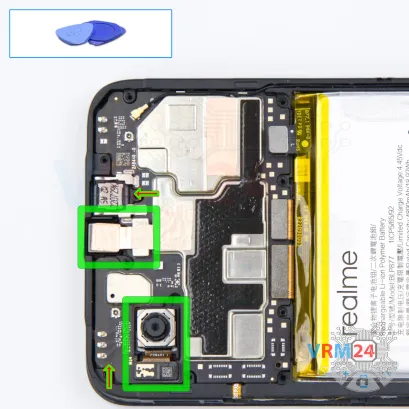 Как разобрать Realme C30, Шаг 7/1
