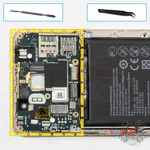 How to disassemble Huawei Y5 (2017), Step 13/1