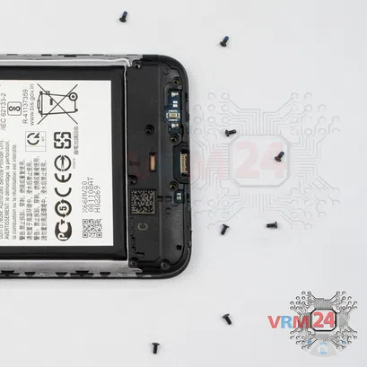 How to disassemble Samsung Galaxy M11 SM-M115, Step 8/2