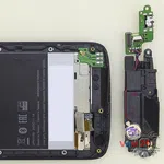 How to disassemble HTC Desire 326G, Step 7/4