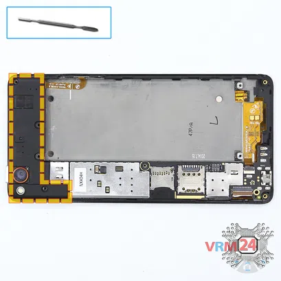 Cómo desmontar ZTE Nubia Z5S Mini, Paso 6/1