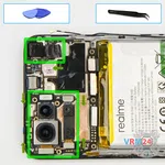 How to disassemble Realme 8 Pro, Step 13/1