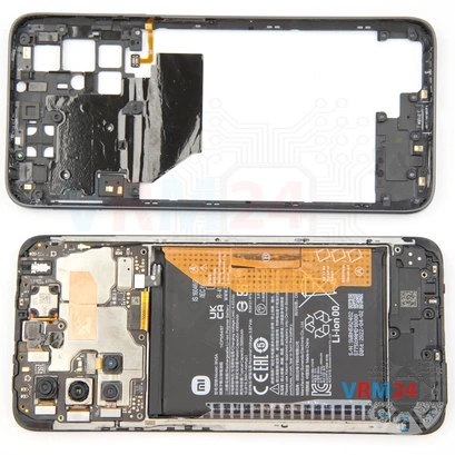 How to disassemble Xiaomi RedMi 10, Step 7/2