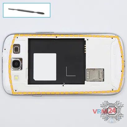 How to disassemble Samsung Galaxy S3 Neo GT-I9301i, Step 4/1