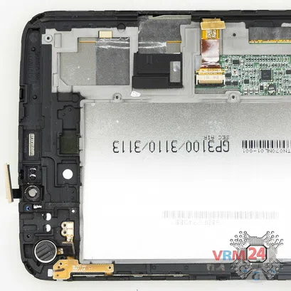 Cómo desmontar Samsung Galaxy Tab 3 7.0'' SM-T211, Paso 14/2
