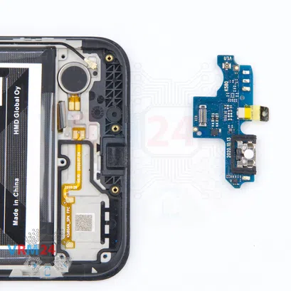 Como desmontar Nokia 1.4 TA-1322 por si mesmo, Passo 11/2