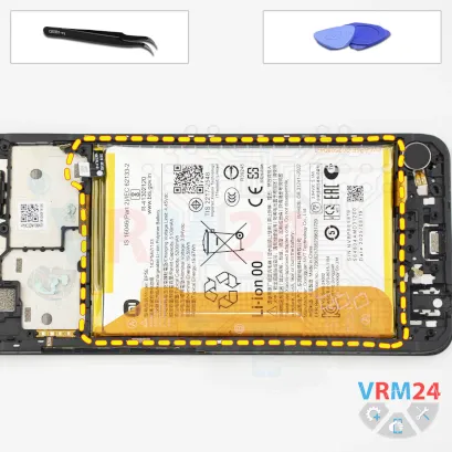 How to disassemble Xiaomi RedMi A5, Step 14/1
