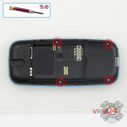 How to disassemble Nokia 105 TA-1010, Step 3/1