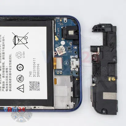 How to disassemble Lenovo K5 play, Step 8/2