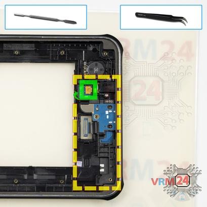 Как разобрать Samsung Galaxy Tab Active 8.0'' SM-T365, Шаг 12/1