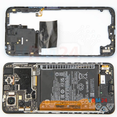 Cómo desmontar Xiaomi RedMi Note 12S, Paso 9/2