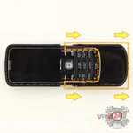 Как разобрать Nokia 8600 LUNA RM-164, Шаг 6/1