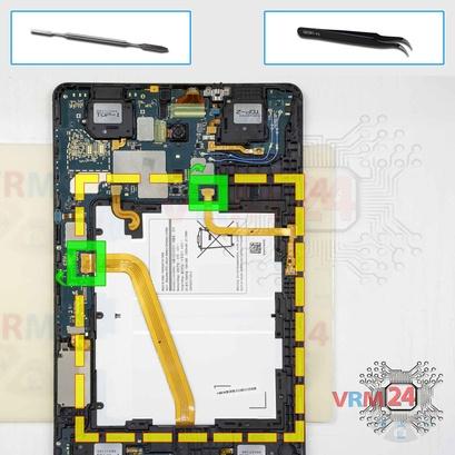 How to disassemble Samsung Galaxy Tab A 10.5'' SM-T590, Step 7/1