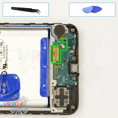 How to disassemble Samsung Galaxy A16 SM-A166, Step 14/1