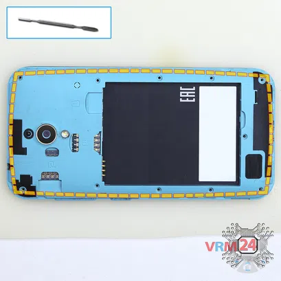 How to disassemble Asus ZenFone Live G500TG, Step 4/1