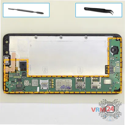 How to disassemble Microsoft Lumia 640 XL RM-1062, Step 8/1