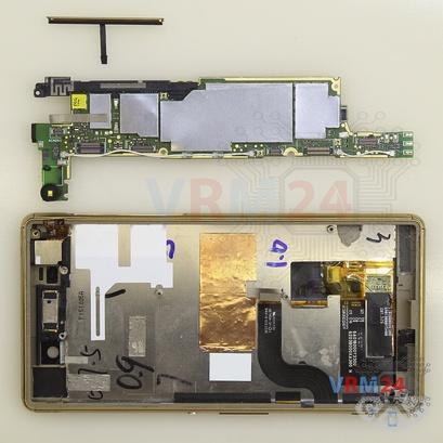 How to disassemble Sony Xperia M5, Step 12/2