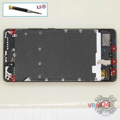 How to disassemble ZTE Nubia Z17, Step 8/1