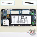 Como desmontar Samsung Galaxy J5 Prime SM-G570 por si mesmo, Passo 9/1
