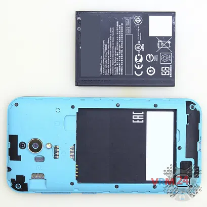 How to disassemble Asus ZenFone Live G500TG, Step 2/2