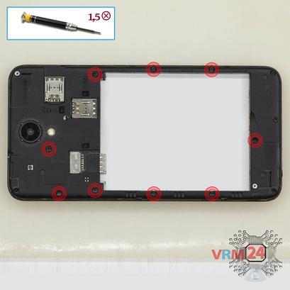 How to disassemble Micromax Bolt Ultra 2 Q440, Step 3/1