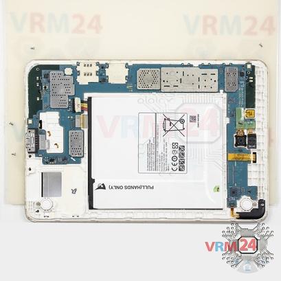 How to disassemble Samsung Galaxy Tab A 8.0'' SM-T355, Step 9/2